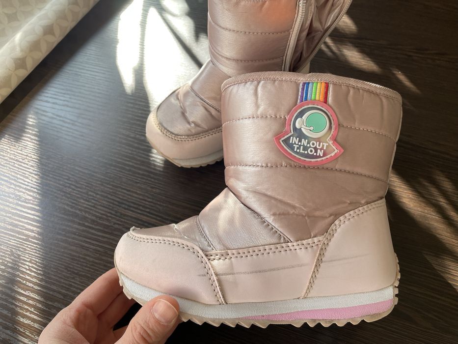 Сапоги зимние на девочку размер 29