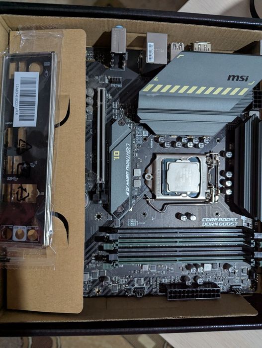 проц+ мат плата i5-10400f,mag b560m