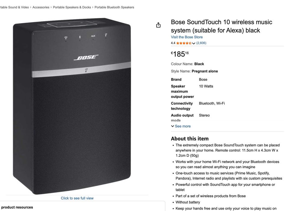 Bose SoundTouch 10