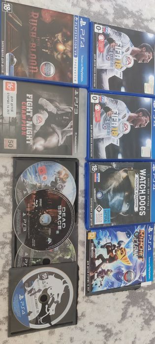 Диски ps3 и ps4 цена за все игры