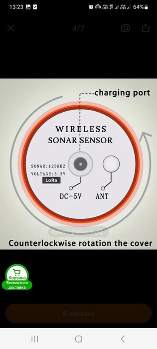 Сонар эхолот для рыбалки.