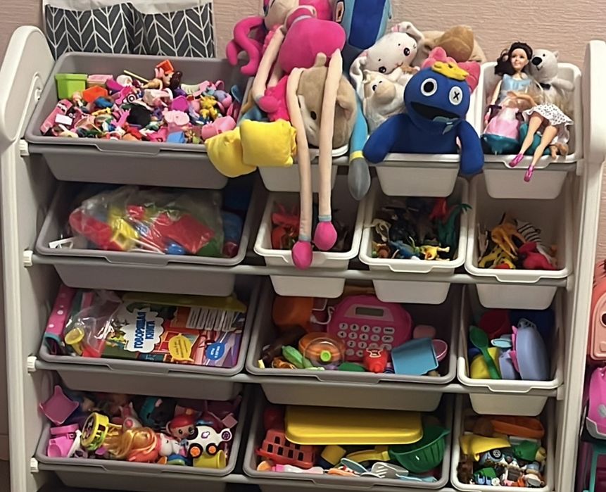 Детский стеллаж для игрушек