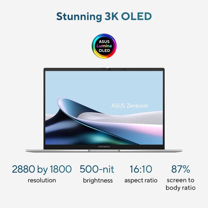 ASUS Zenbook 14 OLED  Intel Core Ultra 9 285H / 32GB DDR5 1TB 14" OLED