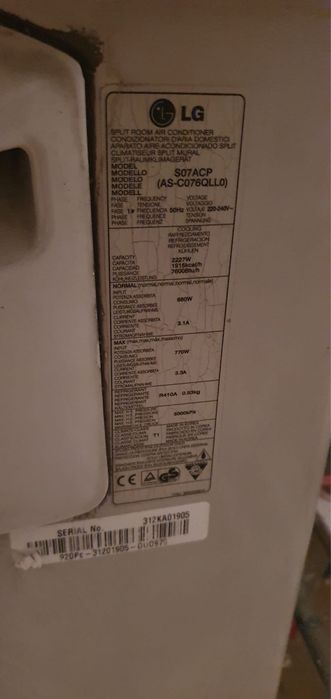 Aparat aer conditionat LG