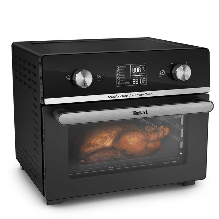 Cuptor cu aer cald Tefal Easy Fry air fryer FW605810, 7 programe automate, 3 programe manuale, capacitate 20 L, cos pentru gatit cu aer cald, etc
