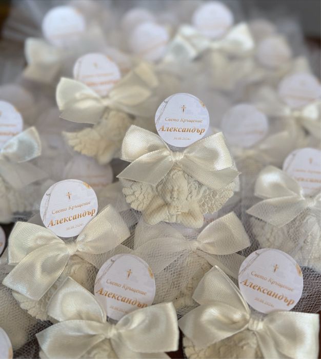 Подаръци за гости - кръщене, рожден ден, погача, сватба, бал