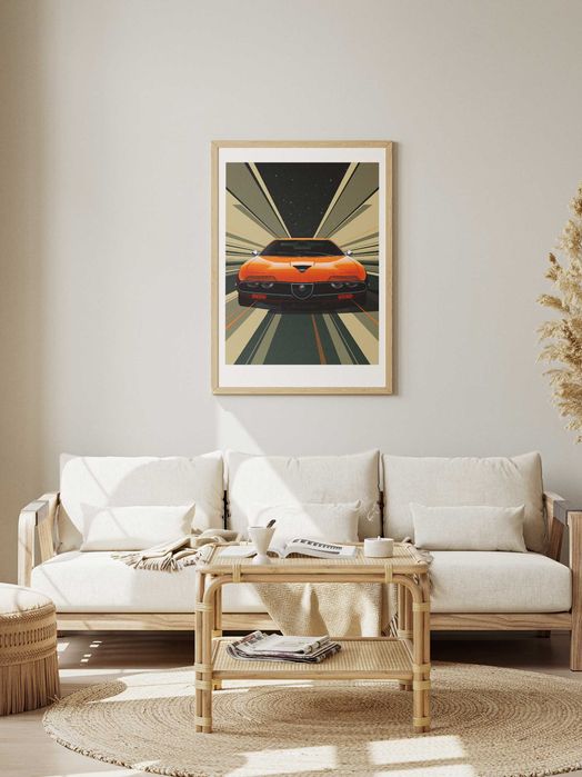 Автомобилни ПЛАКАТИ и индивидуални илюстрации