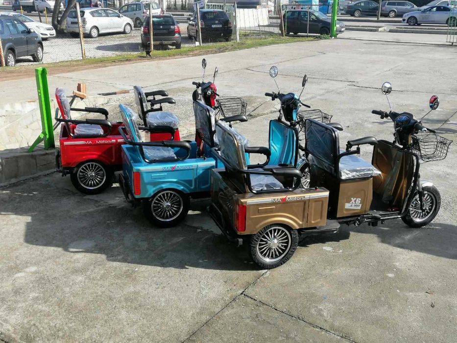 Електрическа триколка 1500 вата 48V подходяща за възрастни MaXmotors