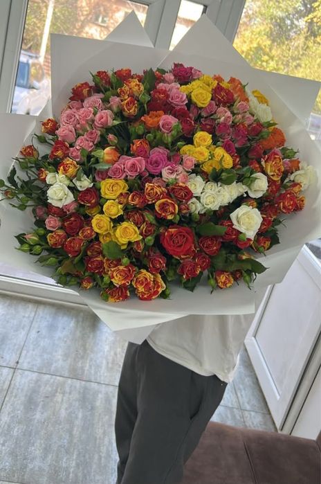 Цветы,  букет большой