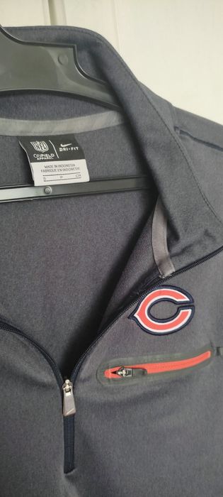 Bluza Nike cu fermoar NFL Chicago Bears Elite Coaches