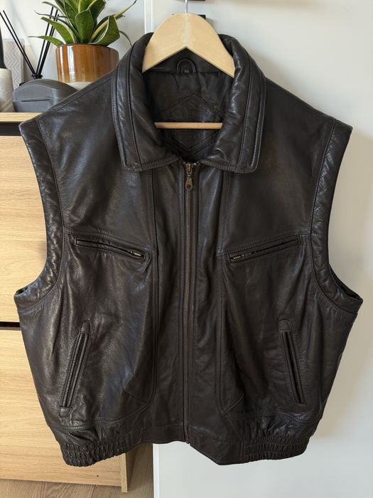 Vesta Piele Naturala PRINCE Maro Barbati | Marime XXL 56