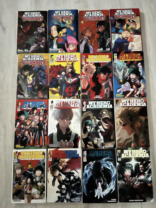 Vand manga MHA, MHA vigilantes, JJK,