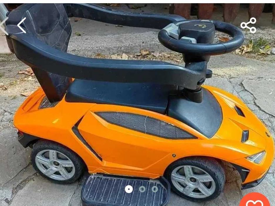 Детска кола буталка ламборгини