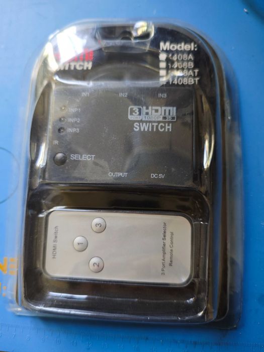 HDMI SWITCH 3 входа 1 выход