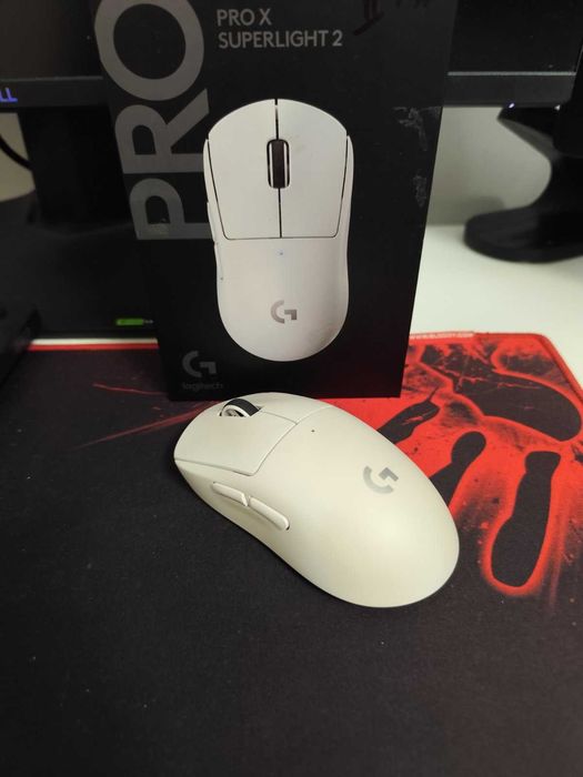 Като Нова Logitech G PRO X SUPERLIGHT 2 White