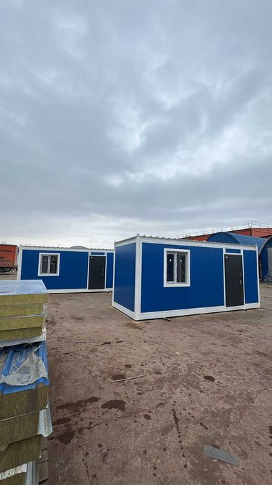 Блочно-модульные контейнеры из сэндвич-панелей