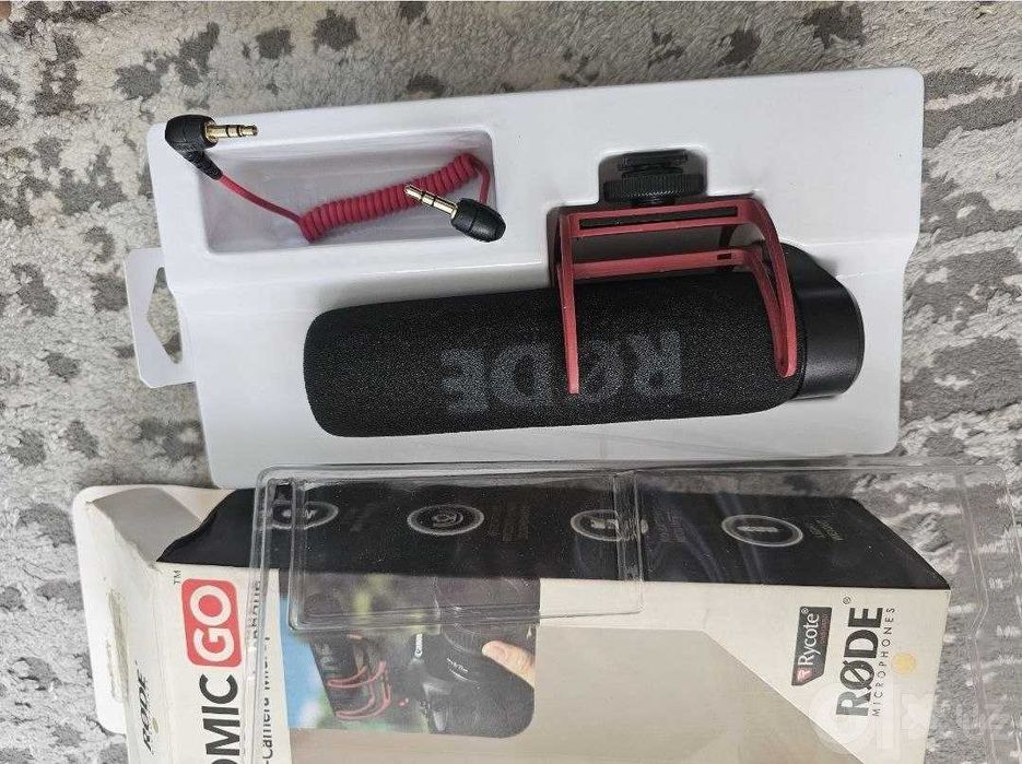 Røde VideoMic GO — Yengil directional mikrofon Ideal holatda