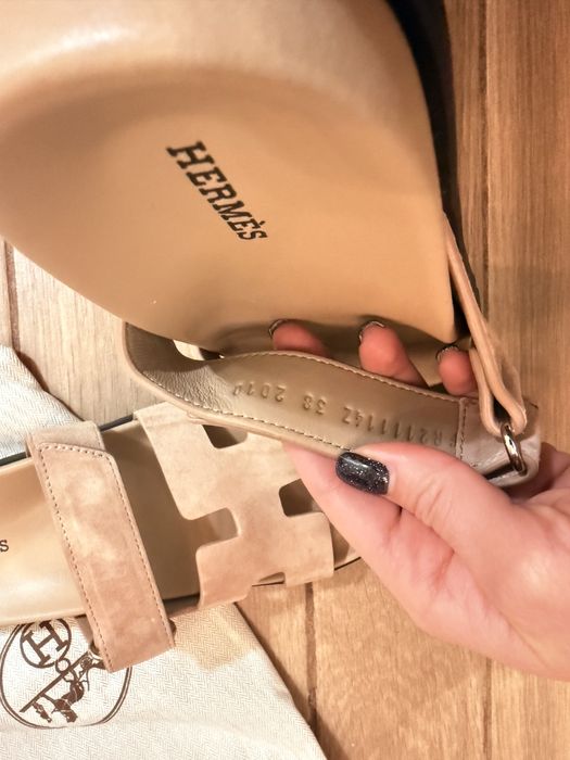 Чехли сандали на Hermes