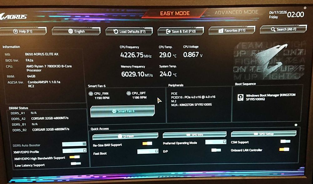 Мощен Геймърски Kомпютър: Ryzen 7800X3D, 64GB DDR5, RTX 3060, SSD (може и на части)