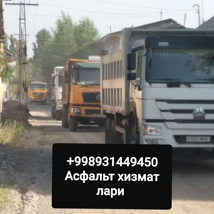 Сифатли Асфальт хизматлари