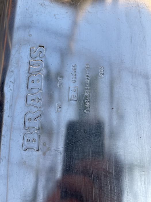 Выхлоп Брабус оригинал