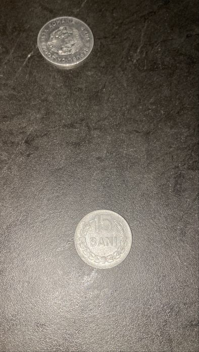 Moneda 15 bani 1975 stare perfectă