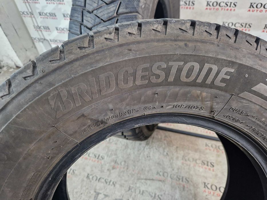 Anvelope second hand iarna m+s 215 70 15C Bridgestone