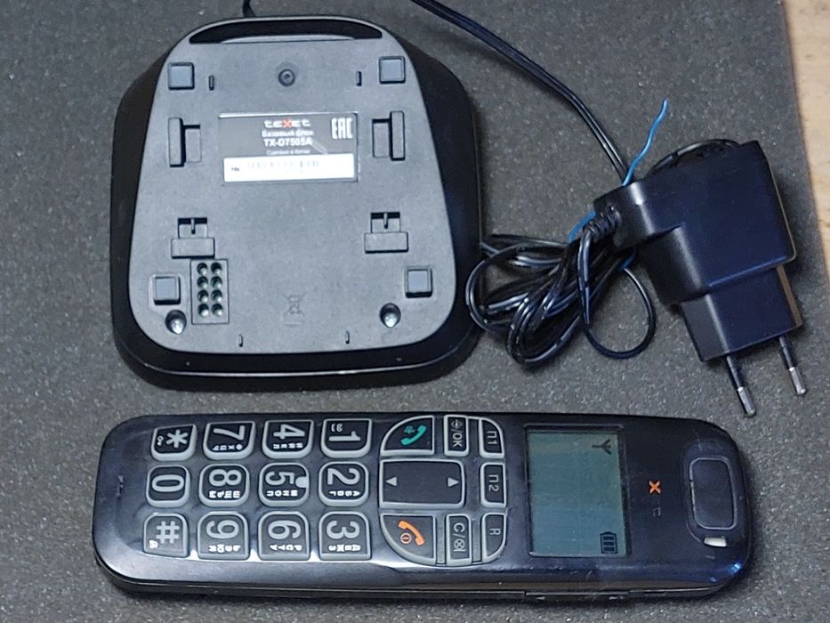 Телефон беспроводной(DECT) TEXET TX-D7505A