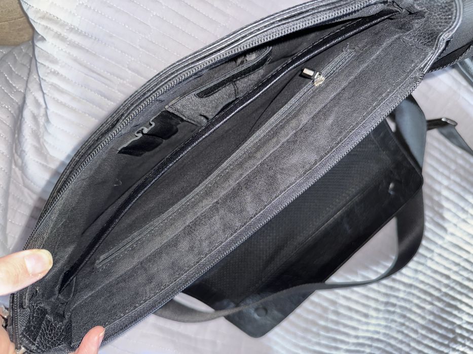 Кожанный портфель