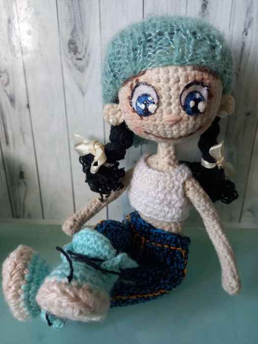 Кукла,  ручная работа