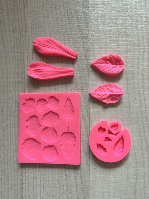 Mulaje silicon petale flori si frunze