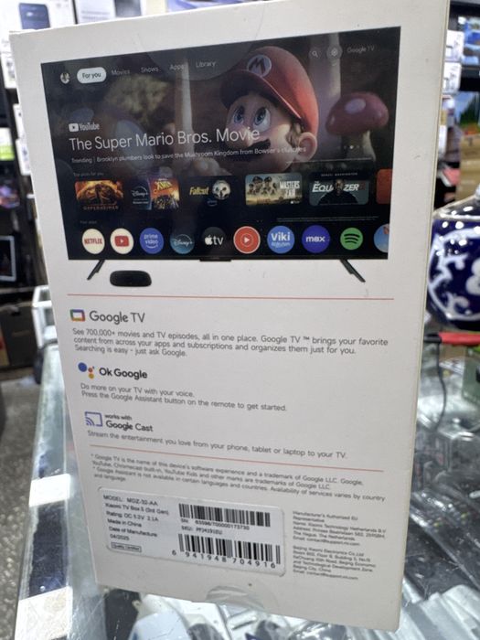 Mi box S 3rd Gen smart tv box hd tv приставка