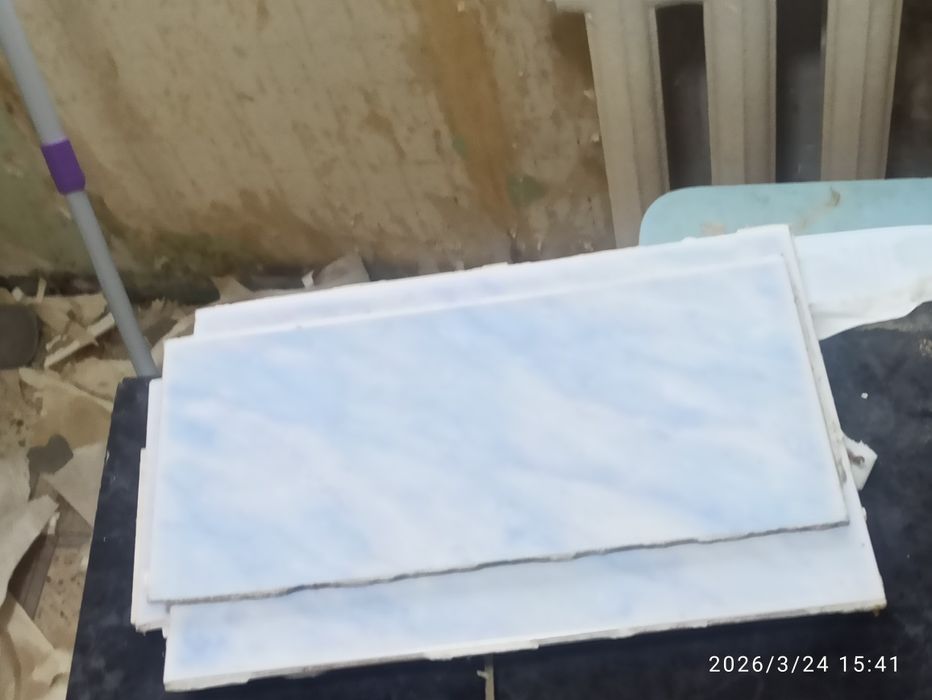 Кафель голубого цвета