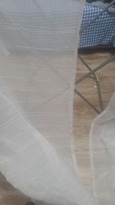 Тюль на кухню 3 метра прошитая