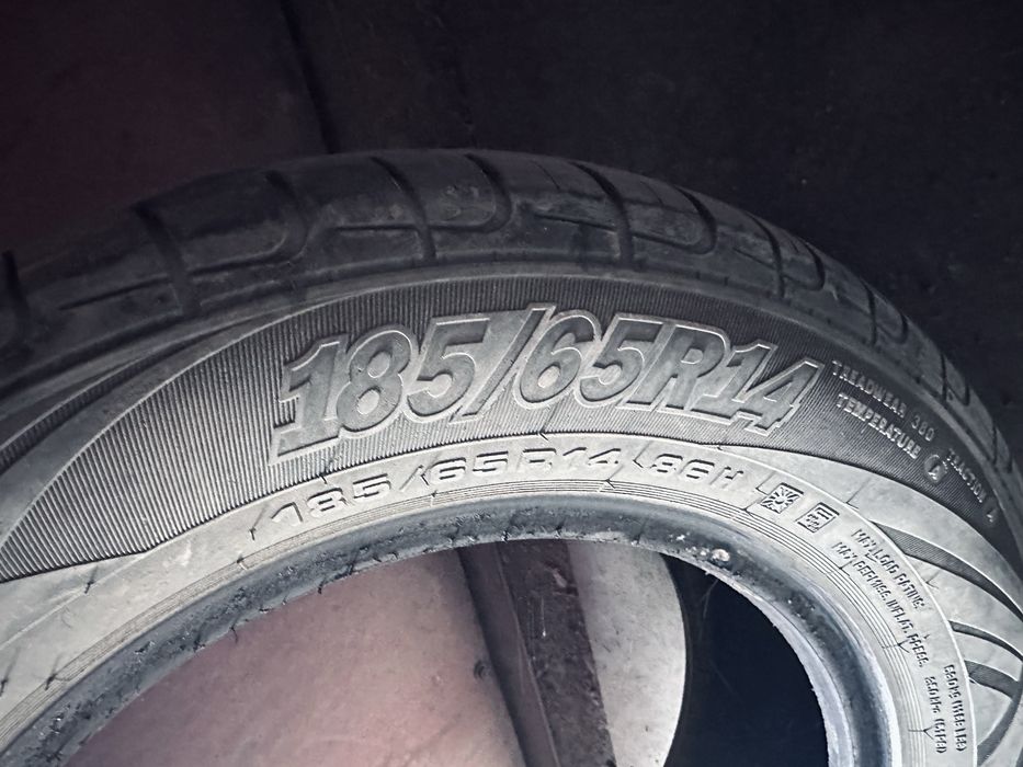 Пара шин летних 185/65/14