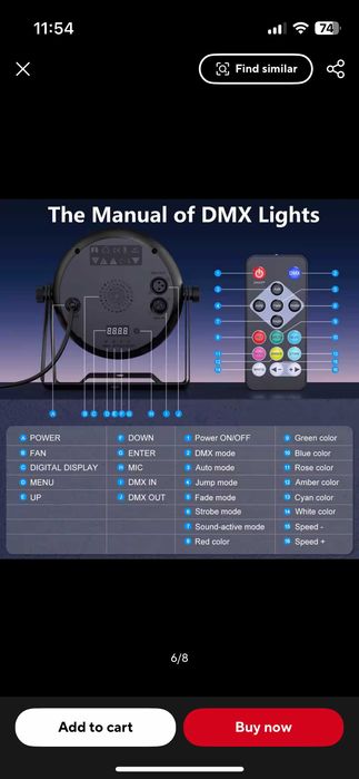 Somspot LED Прожектори многоцветни за сватба или парти
