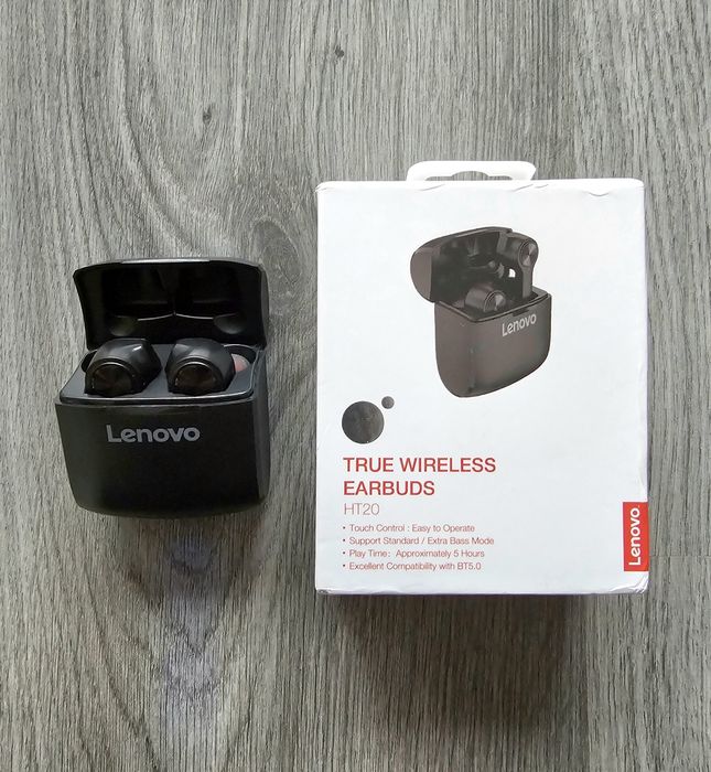 Нови Lenovo True Wireless Earbuds HT20