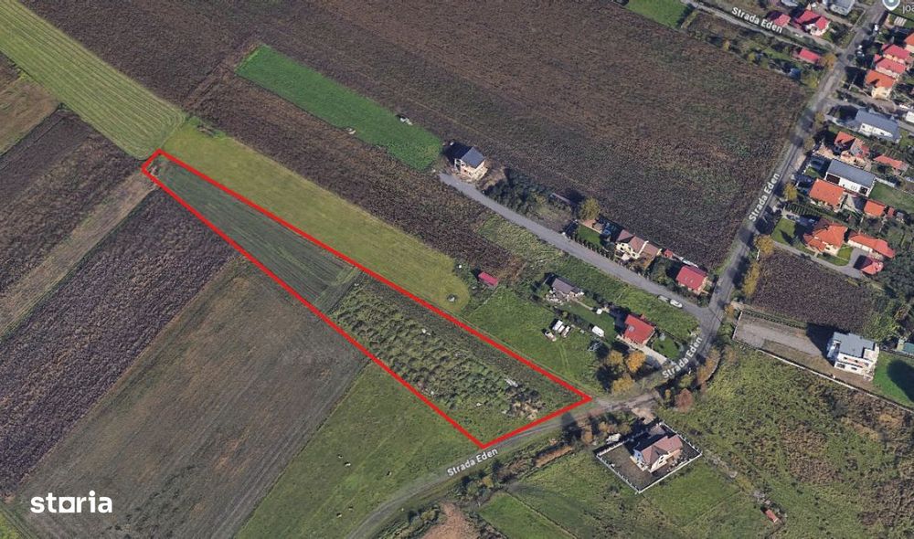 Teren intravilan, 7.000 mp, Str. Eden, Tg. Mureș - Exclusivitate