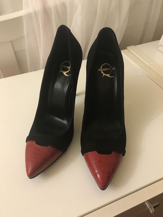 Срочно YSL Босоножки кожанные лакированные и замшевые 37-й размер