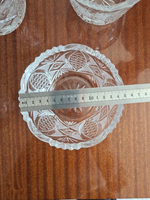 Вазы/салатницы хрусталь советский