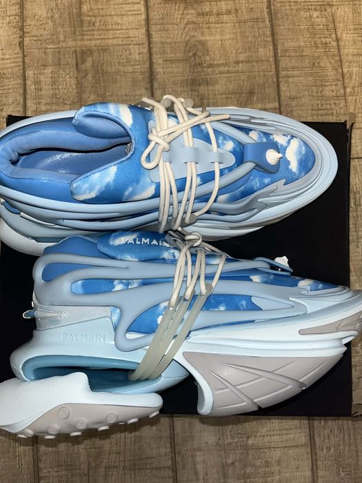 Balmain unicorn albastri cu nori