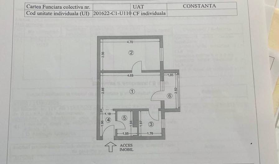 Apartament 2 camere de vanzare Constanta, Inel 2