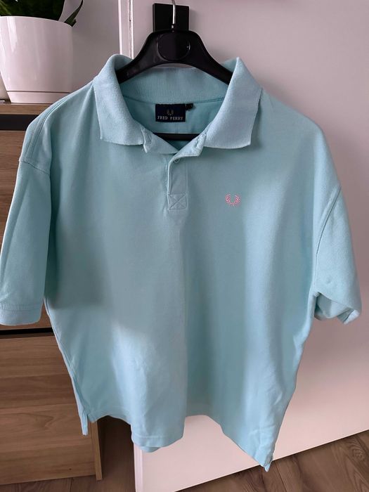Tricou FRED PERRY Polo Albastru Deschis Barbati | Marime L