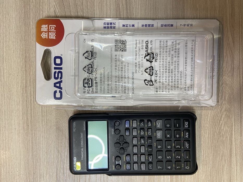 Casio , финансовый калькулятор