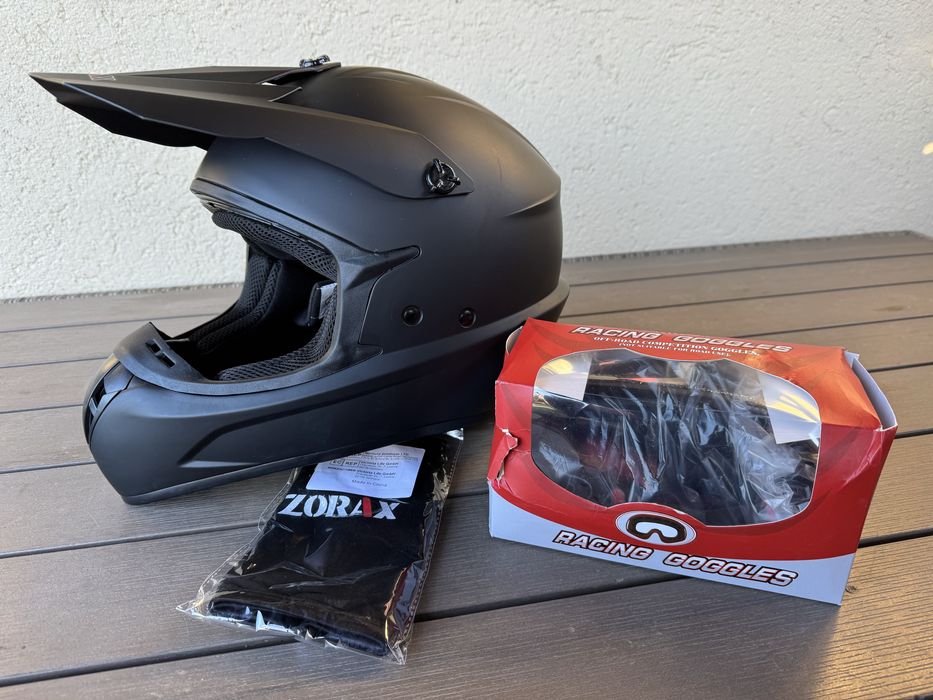 Casca cross atv dirt bike Zorax , marimea L , NOU