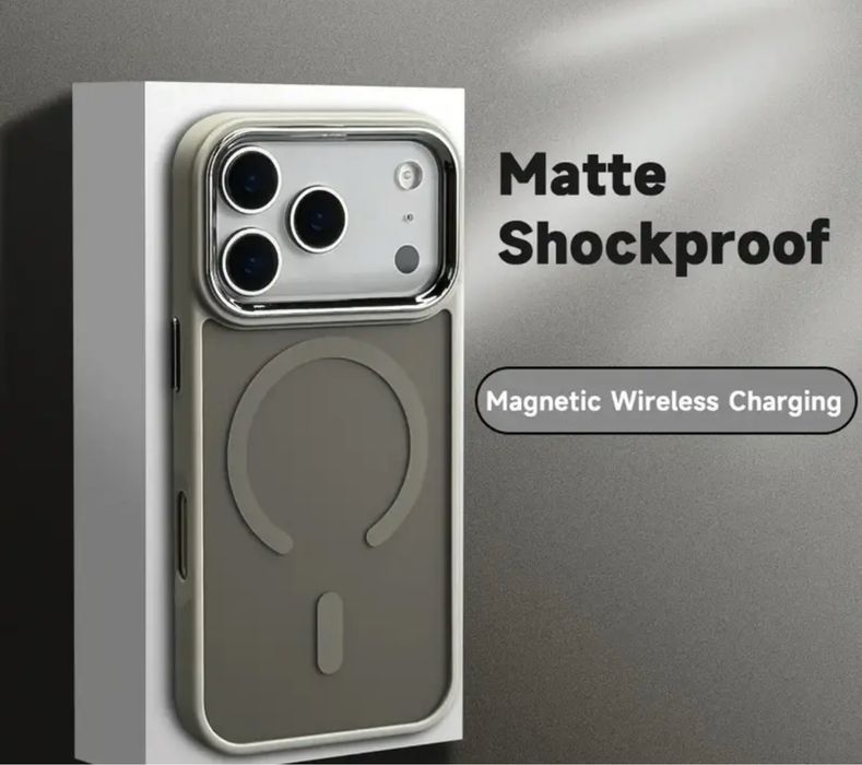 Iphone 17 17 AIR 17 PRO 17 PRO MAX 18 18 PRO 18 PRO MAX - Husa MagSafe Matte ShocProof