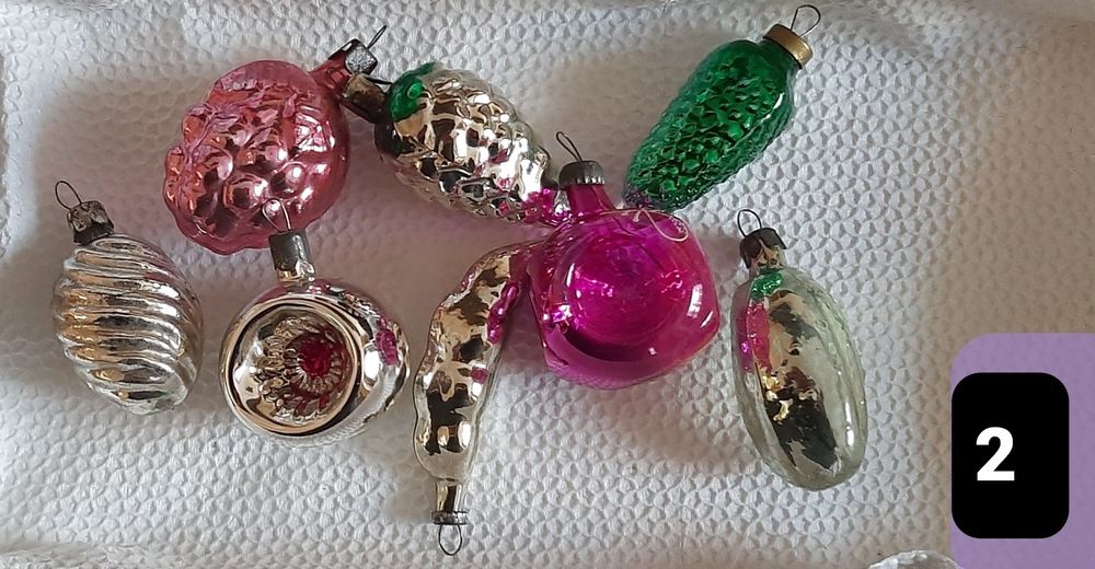 елочные игрушки СССР