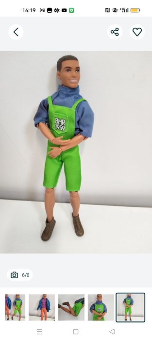 Păpuși Barbie Ken articulati mtm