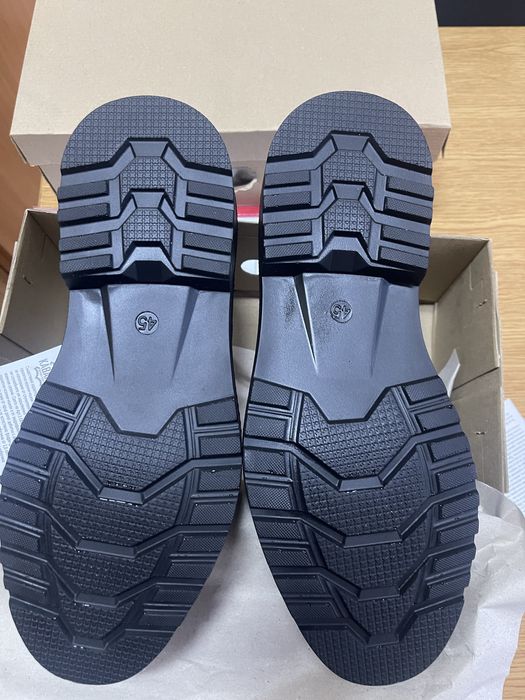 Мъжки кожени обувки Кавалер номер 45