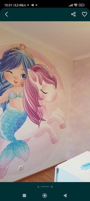 Поклейка обоев,галтелец,покраска,левкас